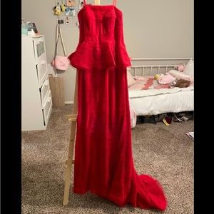Adrianna Papell Red Formal Dress